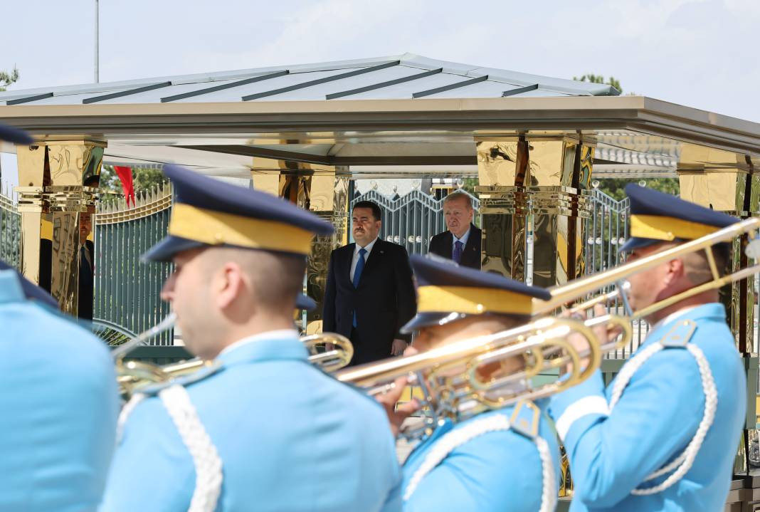 Irak Başbakanı Ankara’da! Külliye’de resmi tören: Sudani’den güç birliği mesajı... - Resim: 17